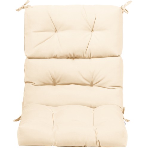 High back chair cushion patio - back,
